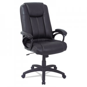 Alera Alera CC Series Executive High-Back Leather Chair, Black ALECC4119F