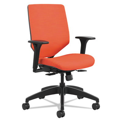 HON Solve Series Upholstered Back Task Chair, Bittersweet HONSVU1ACLC46TK SVU1ACLC46TK