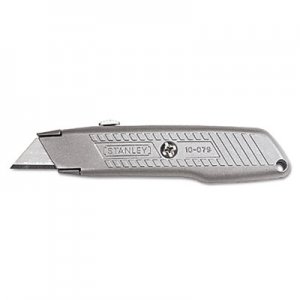 Stanley Tools Interlock Retractable Utility Knife, Metal BOS10079 10-079