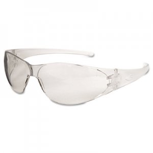 MCR Safety Checkmate Safety Glasses, Clear Temple, Clear Lens, Anti Fog CRWCK110AF CK110AF
