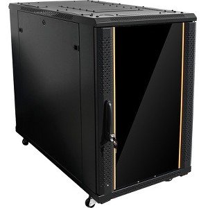 Claytek 18U 1000mm Depth Rack-mount Server Cabinet with 1U Supporting Tray WNG1810-SFH25