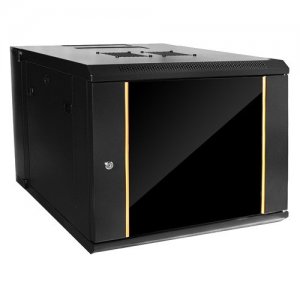 Claytek 9U 550mm Depth Swing-out Wallmount Server Cabinet with 1U Tray WMZ955-SFH25
