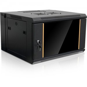 Claytek 6U 550mm Depth Swing-out Wallmount Server Cabinet with 2U Drawer WMZ655-DWR2U