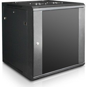 Claytek 15U 600mm Depth Wallmount Server Cabinet With 1U Outlet Overload Protection PDU WM1560-PD10