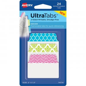 Avery Multiuse Design Ultra Tabs 74774 AVE74774