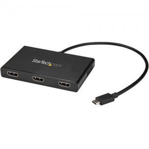 StarTech.com USB C to HDMI Multi-Monitor Adapter - 3-Port MST Hub - USB C Multi Monitor MSTCDP123HD