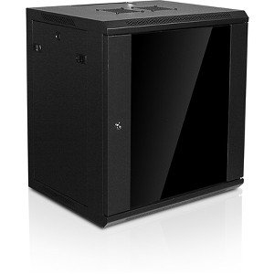 Claytek 12U 450mm Depth Wallmount Server Cabinet with 2U Cover Plate WM1245-P2U