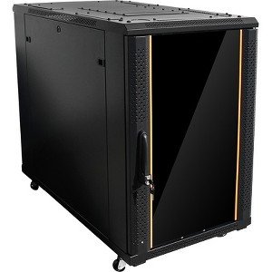Claytek 18U 1000mm Depth Rack-mount Server Cabinet with 2U Supporting Tray WNG1810-SFH40
