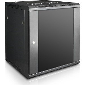Claytek 15U 450mm Depth Wallmount Server Cabinet with 2U Cover Plate WM1545-P2U