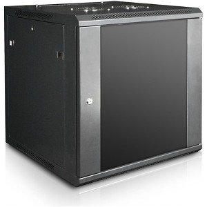 Claytek 12U 600mm Depth Wallmount Server Cabinet with 2U Cover Plate WM1260-P2U