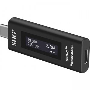 SIIG USB-C Power Meter Tester with Digital Indicator CE-TE0011-S1