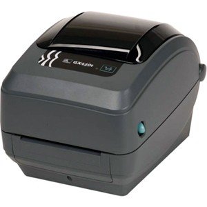 Zebra GX430t Label Printer For Apple Computer GX43-202410-00AV GX430d