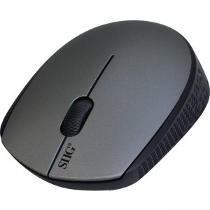SIIG 3-Button Wireless Optical Mouse - Grey JK-WR0N12-S1