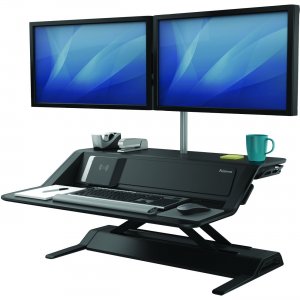 Fellowes Lotus DX Sit-Stand Workstation 8080301 FEL8080301