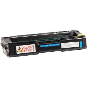 V7 CyanToner Cartridge for select Ricoh printers - Replaces 406476 V7-406476