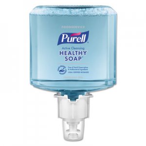 PURELL Foodservice HEALTHY SOAP Cleansing Fragrance-Free Foam, For ES6 Dispensers, 2/CT GOJ648402 6484-02