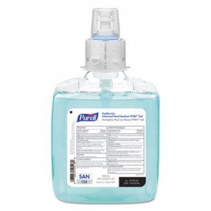 PURELL Foodservice Advanced Hand Sanitizer VF481 Gel, 1200 mL, For CS6 Dispensers, 2/CT GOJ656802 6568-02