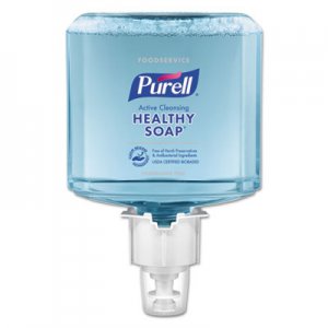 PURELL Foodservice HEALTHY SOAP Cleansing Fragrance-Free Foam, For ES4 Dispensers, 2/CT GOJ508402 5084-02