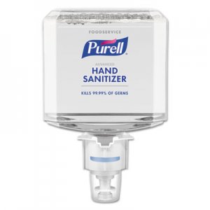 PURELL Foodservice Advanced Hand Sanitizer Foam, 1200 mL, For ES4 Dispensers, 2/CT GOJ505502 5055-02