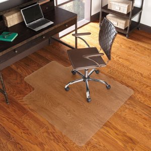 ES Robbins EverLife Chair Mat for Hard Floors, 36" x 48", Clear ESR131115