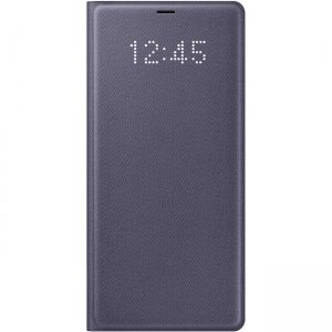 Samsung Galaxy Note 8 LED Wallet Cover, Orchid Gray EF-NN950PVEGUS