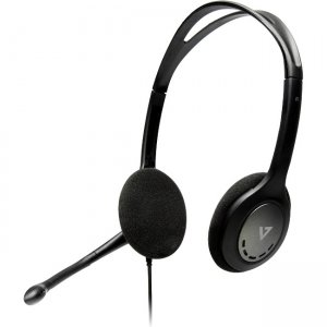 V7 Stereo Headset with Mic (Bulk Packaging) HA202-BULK-2N