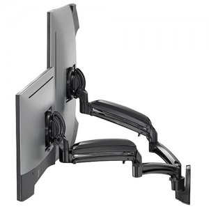 Chief Kontour K1W Dynamic Wall Mount Reduced Height, 2 Monitors K1W220BXRH