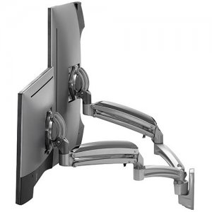 Chief Kontour K1W Dynamic Wall Mount Reduced Height, 2 Monitors K1W220SXRH