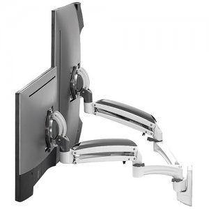 Chief Kontour K1W Dynamic Wall Mount Reduced Height, 2 Monitors K1W220WXRH