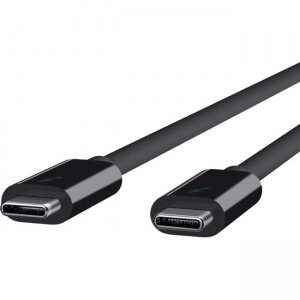 Belkin Thunderbolt 3 Cable (USB-C to USB-C) (60W) (6.5ft/2m) F2CD083DS2M-BLK