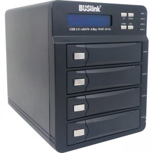 Buslink 4-Bay RAID USB 3.0/eSATA External Desktop Hard Drive U3-20TB4S U3-48TB4S