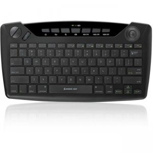 Iogear Wireless Smart TV Keyboard with Trackball GKB635W