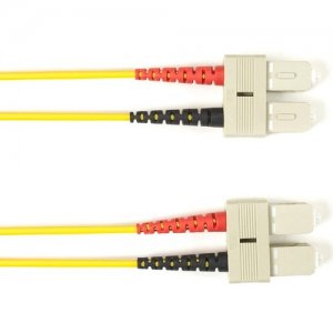 Black Box Fiber Optic Duplex Network Cable FOCMRM4-003M-SCSC-YL