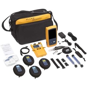 Fluke Networks OptiFiber Pro Quad OTDR with Inspection Kit with 1 Year of Gold Support OFP2-100-QI/GLD OFP2