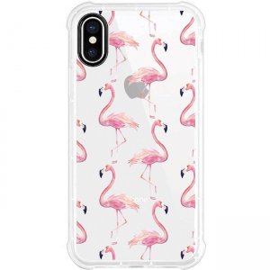 OTM Phone Case, Tough Edge, Flamingo Allover OP-SP-Z087A