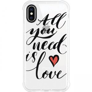 OTM Phone Case, Tough Edge, All You Need is Love OP-SP-Z026A