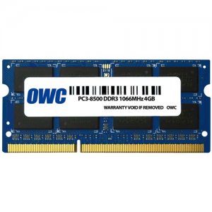 OWC 2 x 4.0GB PC8500 DDR3 1066MHz 204 Pin OWC8566DDR3S8GP