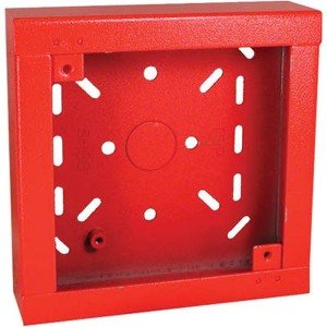Bosch Surface Backbox, Shallow, Red SHBB-R