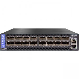 Mellanox Half-Width 16-Port Non-Blocking 100GbE Open Ethernet Switch System MSN2100-CB2R SN2100