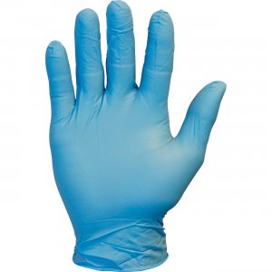 Safety Zone Powder Free Blue Nitrile Gloves GNPR-LG-1M SZNGNPRLG1M
