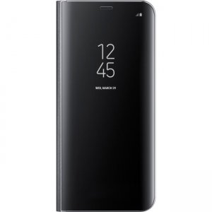 Samsung Galaxy S8+ S-View Flip Cover, Black EF-ZG955CBEGUS