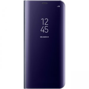 Samsung Galaxy S8 S-View Flip Cover, Orchid Gray EF-ZG950CVEGUS