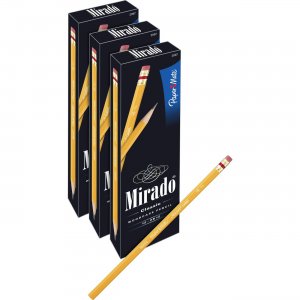 Paper Mate Mirado Classic Pencils w/ Eraser 2097BD PAP2097BD