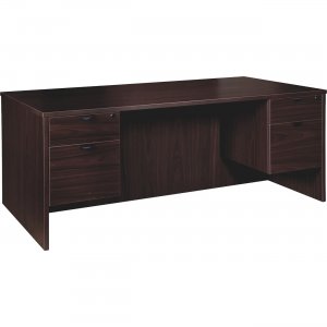 Lorell Prominence Espresso Laminate Office Suite PD3672QDPES LLRPD3672QDPES