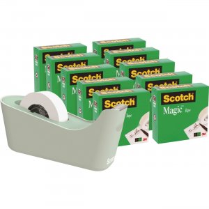 Scotch Magic Tape Dispenser Value Pack 810K10C18MN MMM810K10C18MN