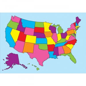 Ashley Magnetic United States Map 77012 ASH77012