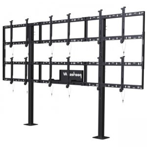 Peerless-AV Modular Video Wall Pedestal Mount 3x2 Configuration For 46" to 55" Displays DS-S555-3X2