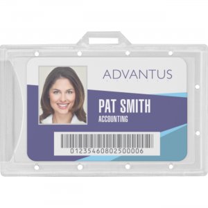 Advantus Clear ID Card Holders 97100 AVT97100