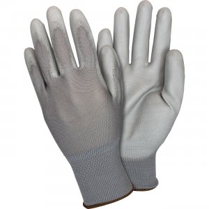 Safety Zone Gray Coated Knit Gloves GNPUMDGY SZNGNPUMDGY