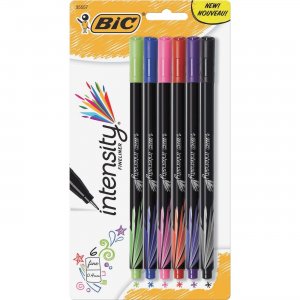 BIC Intensity Fineliner Marker Pen FPINFAP61AST BICFPINFAP61AST